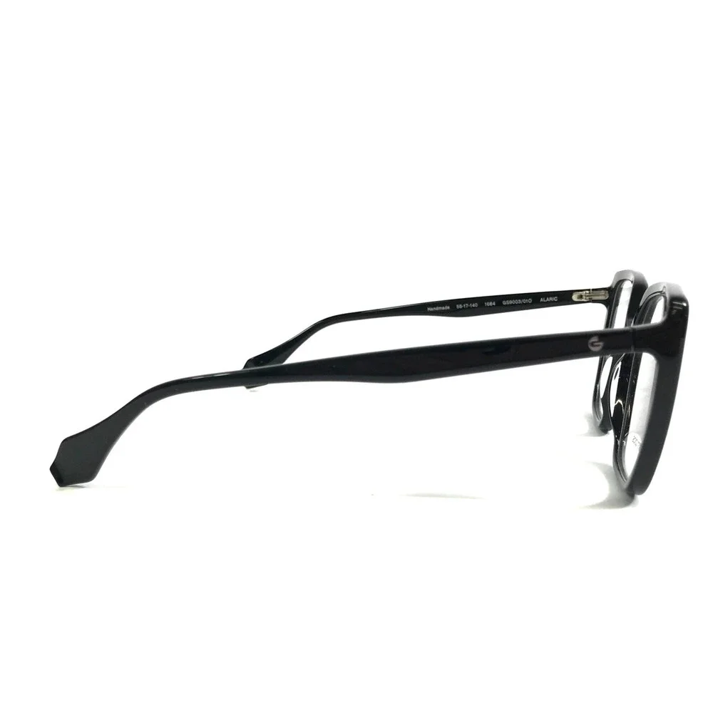 Gigi Studios Eyeglasses Frame ALARIC GS9003/01O Black Cat Eye Full Rim 55-17-140